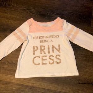 Princess toddler long sleeve shirt
